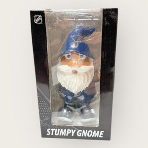 St Louis Blues NHL Hockey Stumpy Gnome 7 inch Resin Garden Gnome New